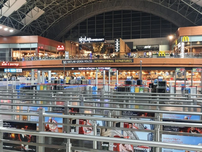 sabiha gokcen airport international departure