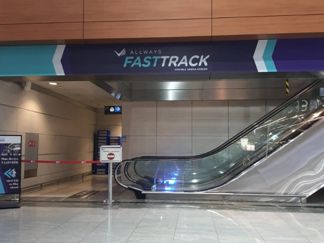 sabiha gokcen airport fast track
